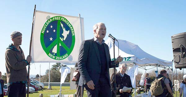 Mayor for Peace Phil Goff speaks for Nuclear Free Peacemaking